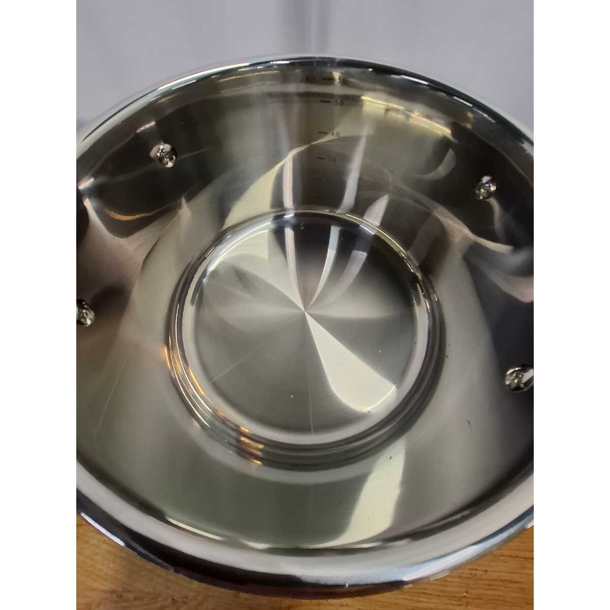 Кастрюля Rondell RainDrops RDS-1295 (Цвет: Inox)