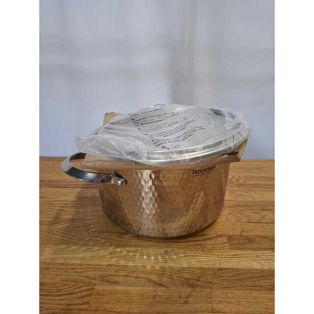 Кастрюля Rondell RainDrops RDS-1295 (Цвет: Inox) Кастрюля Rondell RainDrops RDS-1295 (Цвет: Inox)
