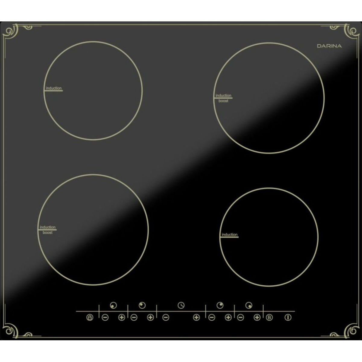 Варочная панель Darina P8 EI305 B, черный