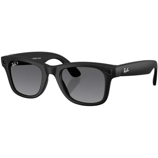 Умные очки Ray-Ban Meta Wayfarer RW4012 (Gen2) (Цвет: Matte Black / Polar Gradient Graphite)
