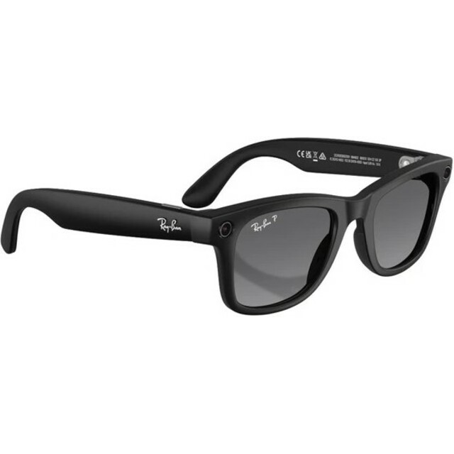 Умные очки Ray-Ban Meta Wayfarer RW4012 (Gen2) (Цвет: Matte Black / Polar Gradient Graphite)
