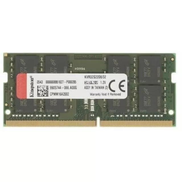 Память DDR4 32Gb 3200Mhz Kingston KVR32S22D8/32