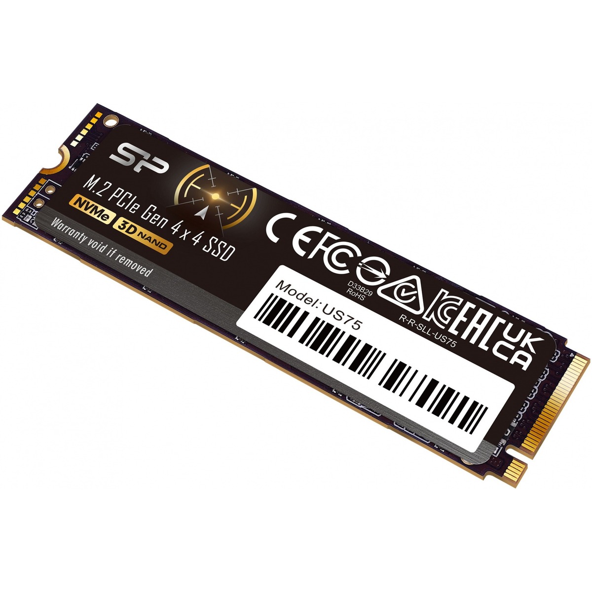 Накопитель SSD Silicon Power PCI-E 4.0 x4 1TB SP01KGBP44US7505