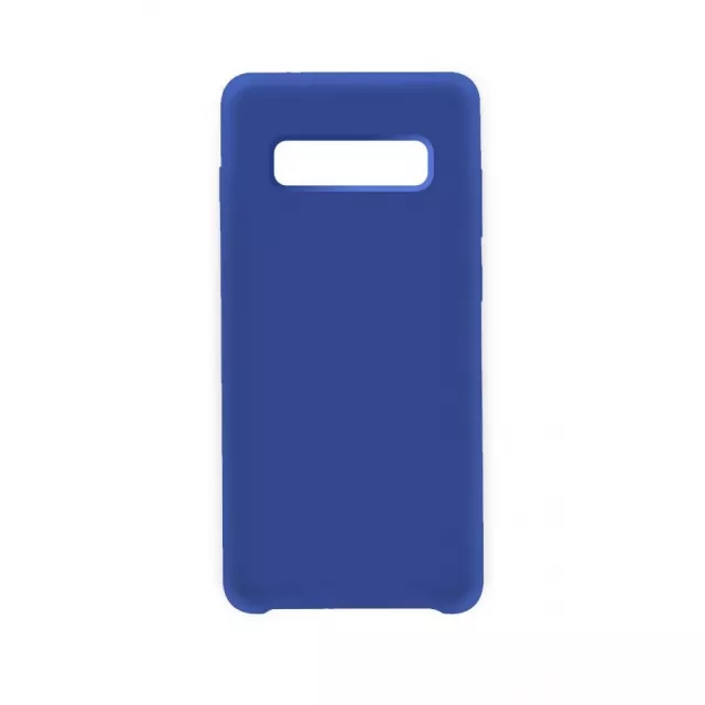 Чехол-накладка Devia Nature Series Silicon Case для смартфона Samsung Galaxy S10 (Цвет: Blue)