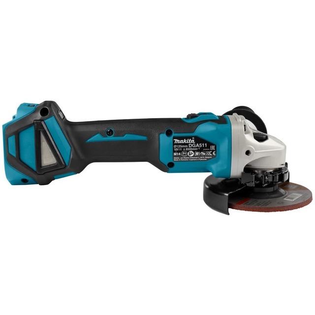 Углошлифовальная машина Makita DGA511Z (Цвет: Blue)