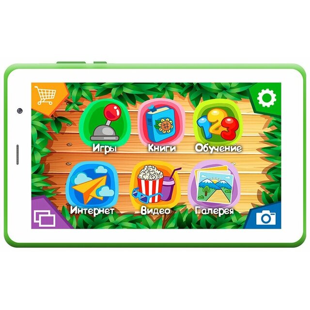 Планшет Turbo TurboKids 3G (Цвет: Green)