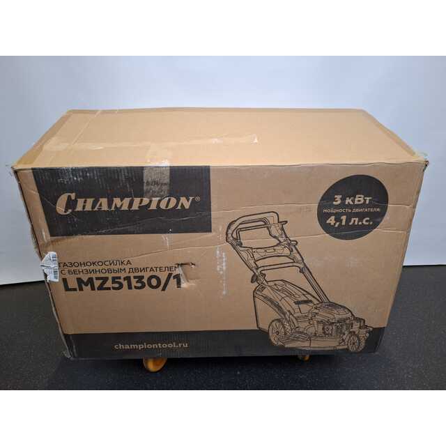 Газонокосилка роторная Champion LMZ5130 / 1 (Цвет: Yellow / Black)