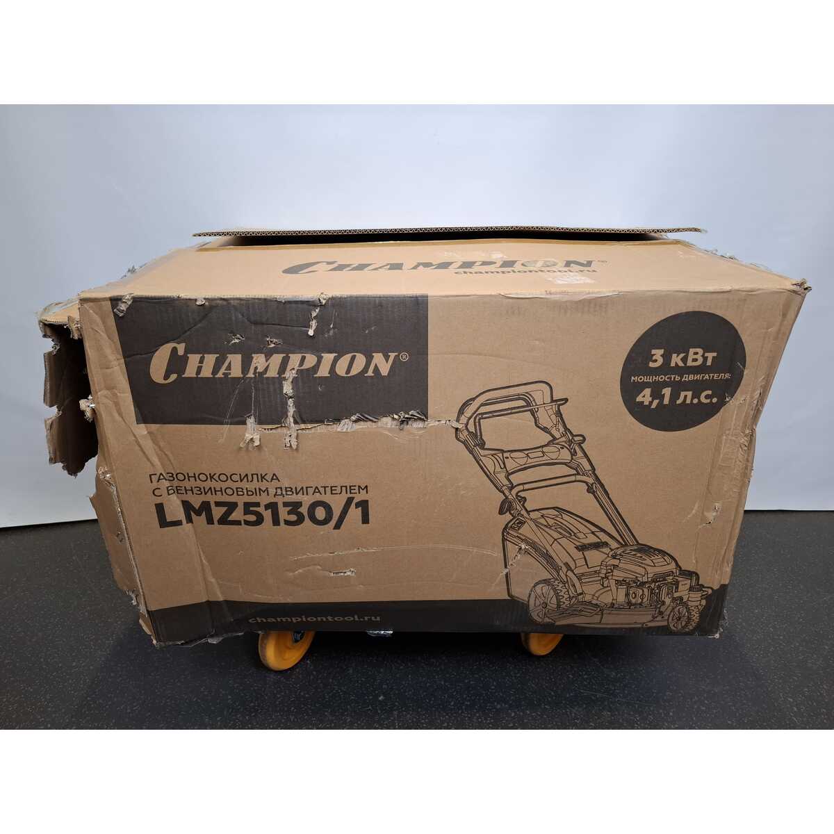 Газонокосилка роторная Champion LMZ5130/1 (Цвет: Yellow/Black)