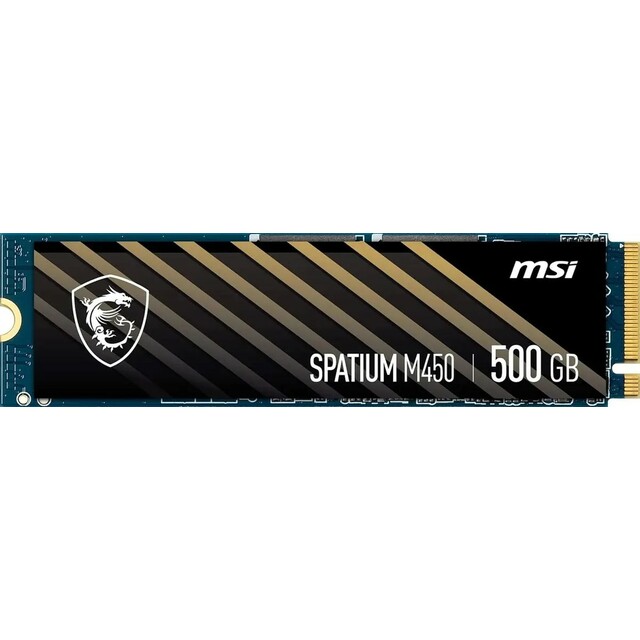 Накопитель SSD MSI Spatium M450 500Gb PCle 4.0 NVMe M.2