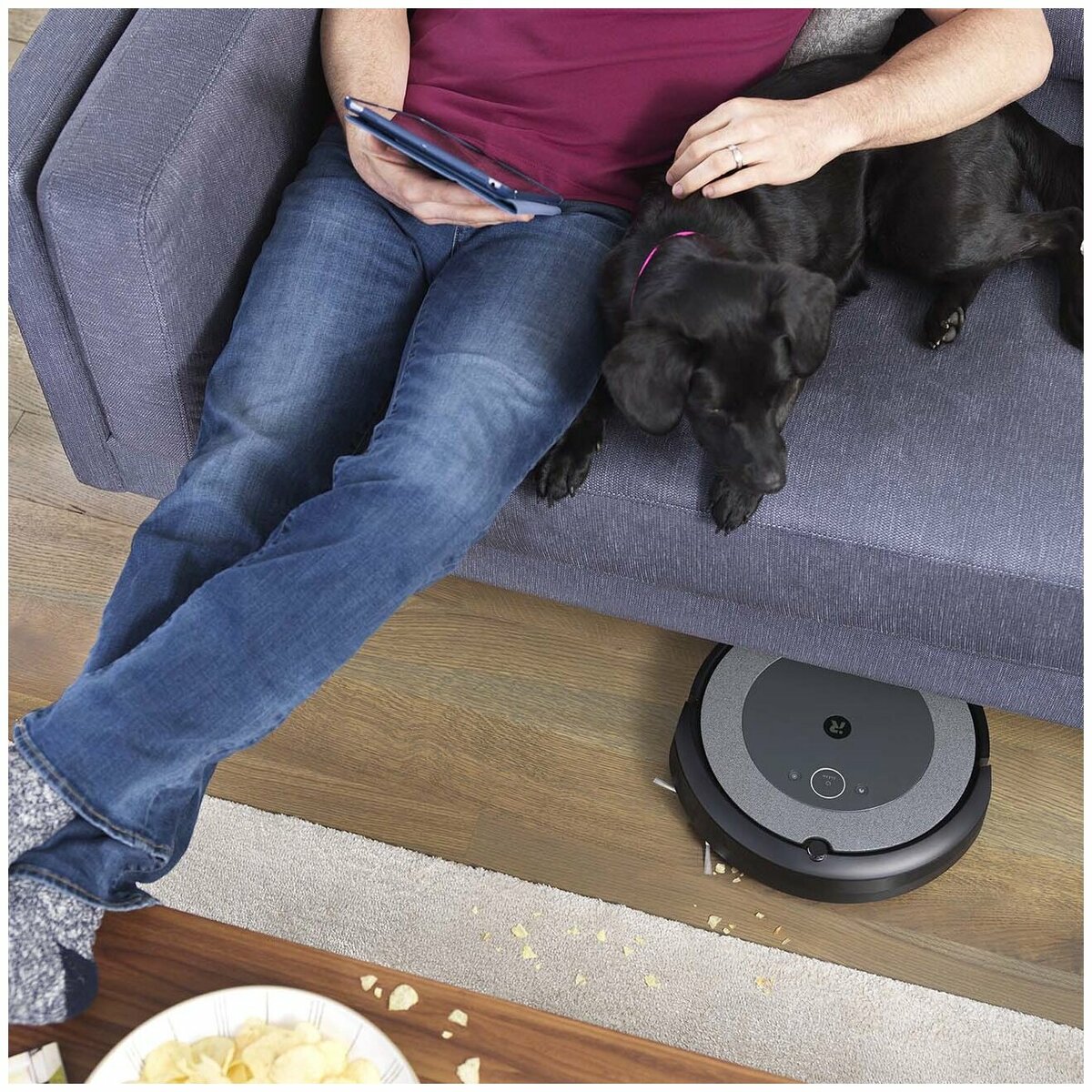 Робот-пылесос iRobot Roomba i3 (Цвет: Black)