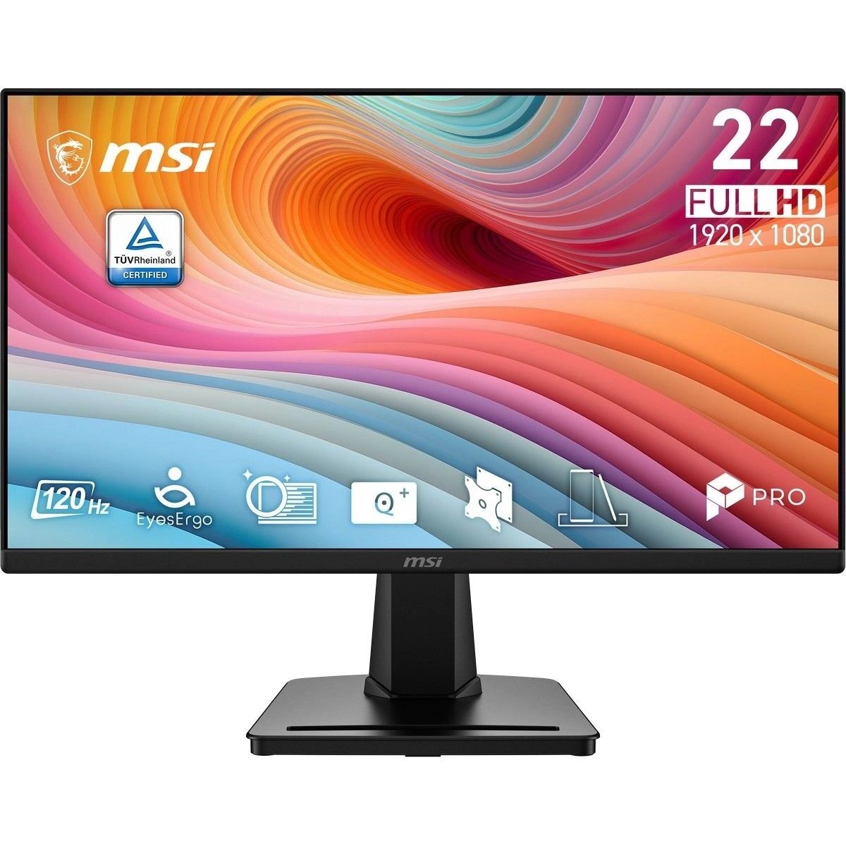 Монитор MSI 22" Pro MP225 E12L, черный