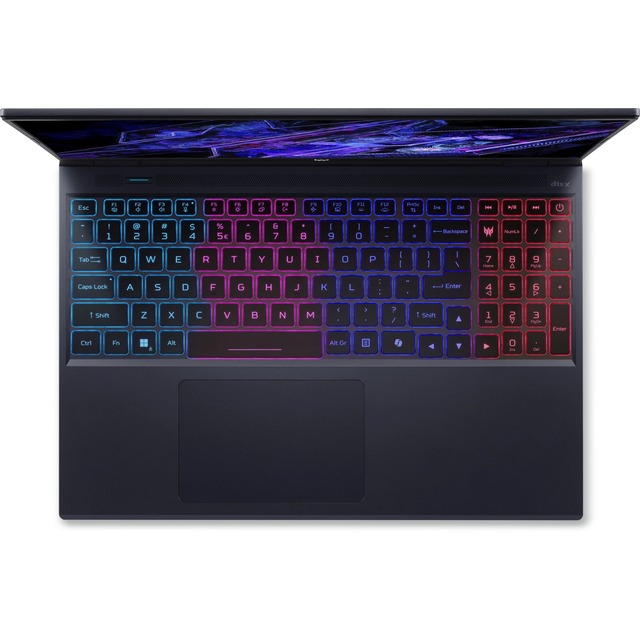 Ноутбук Acer Predator Helios Neo 16 PHN16-72-72NX Core i7 14700HX 16Gb SSD1Tb NVIDIA GeForce RTX4060 8Gb 16 IPS WQXGA (2560x1600) Windows 11 Home black WiFi BT Cam (NH.QNNCD.001)