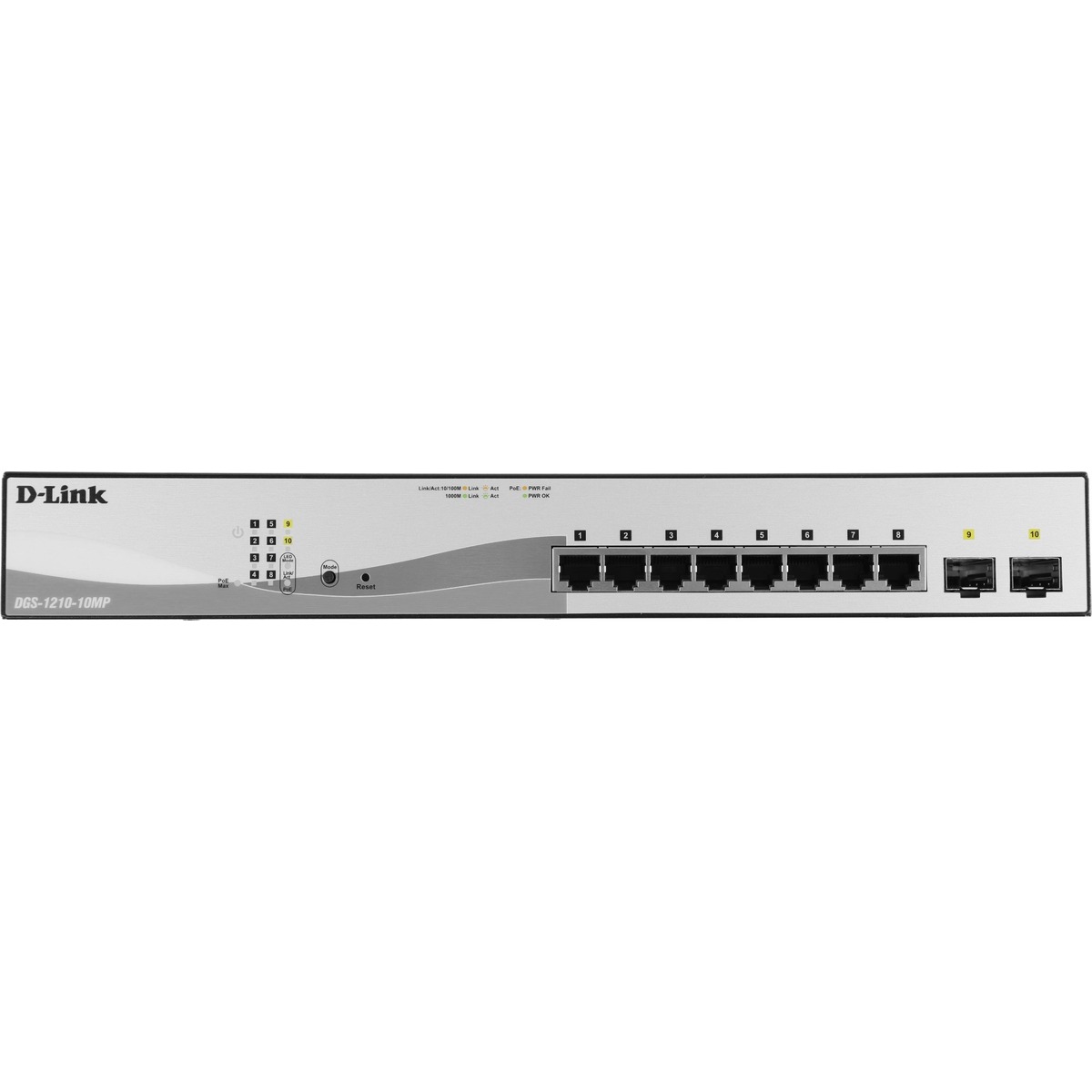 Коммутатор D-Link DGS-1210-10MP / F3A