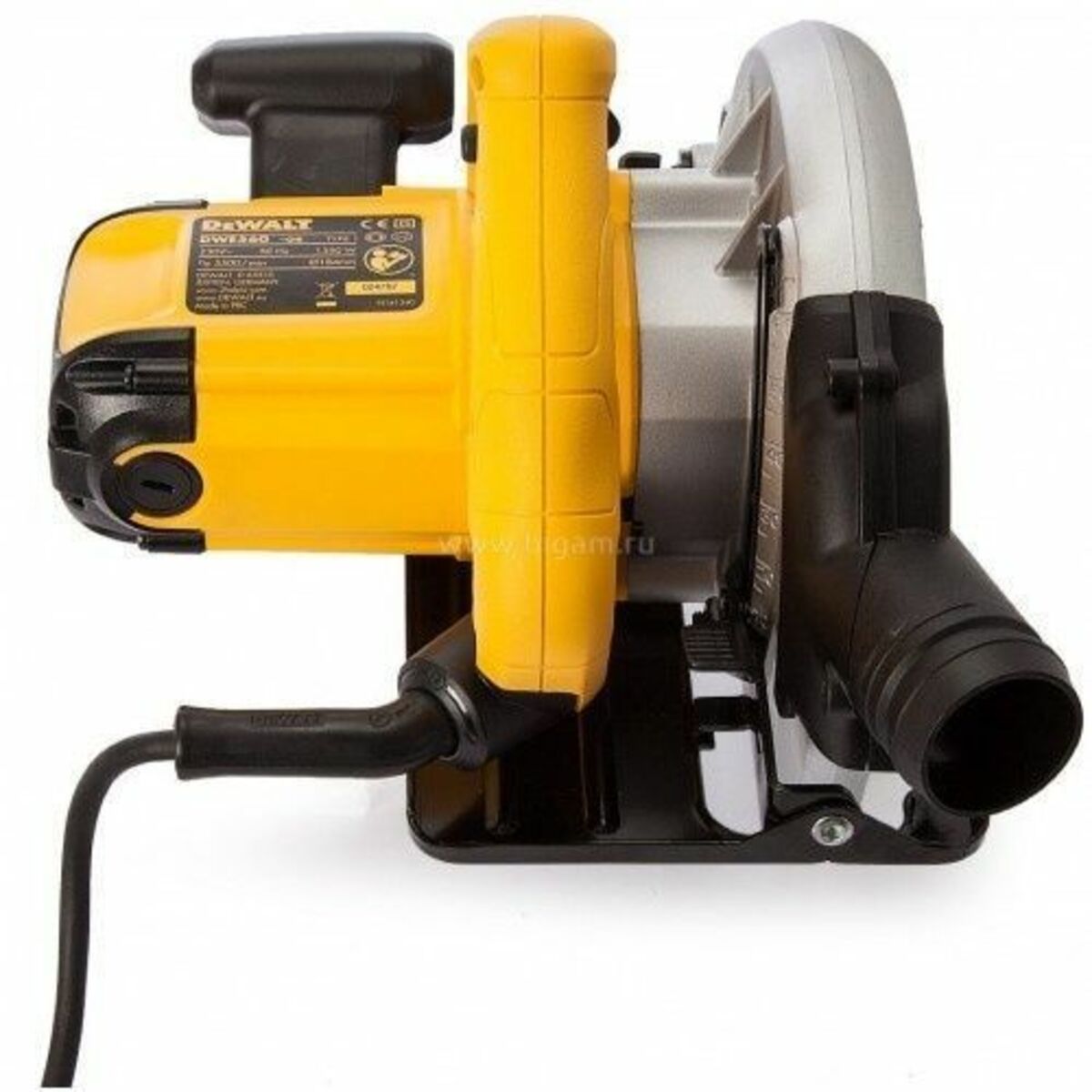 Циркулярная пила DeWalt DWE560B-KS (Цвет: Yellow)