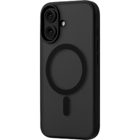 Чехол-накладка uBear Cloud Mag Case для смартфона Apple iPhone 16 (Цвет: Black)