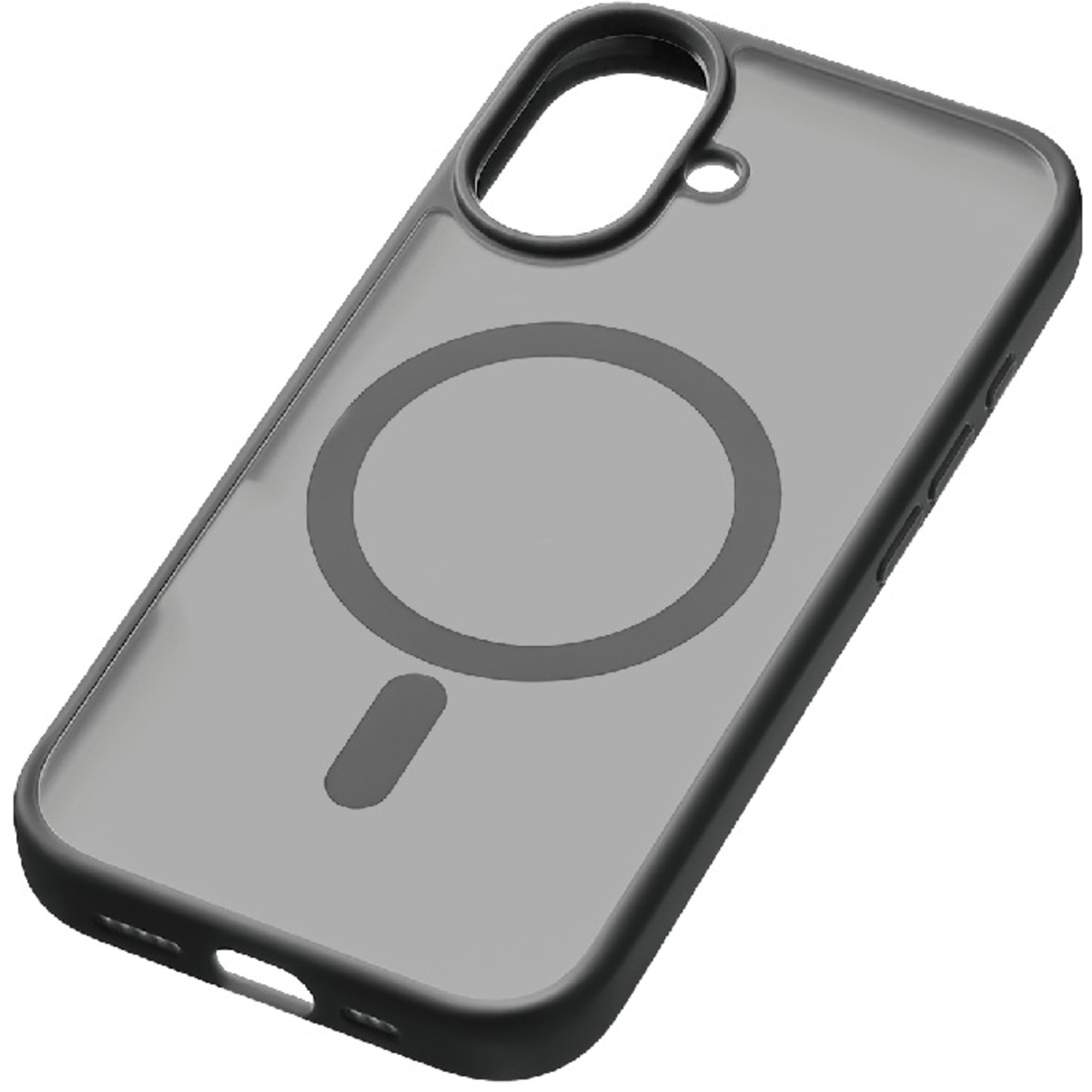 Чехол-накладка uBear Cloud Mag Case для смартфона Apple iPhone 16 (Цвет: Black)