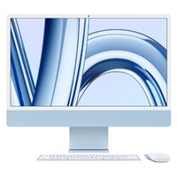 Моноблок Apple iMac 24 Apple M3 8-core/8Gb/256Gb/Apple graphics 8-core/Blue