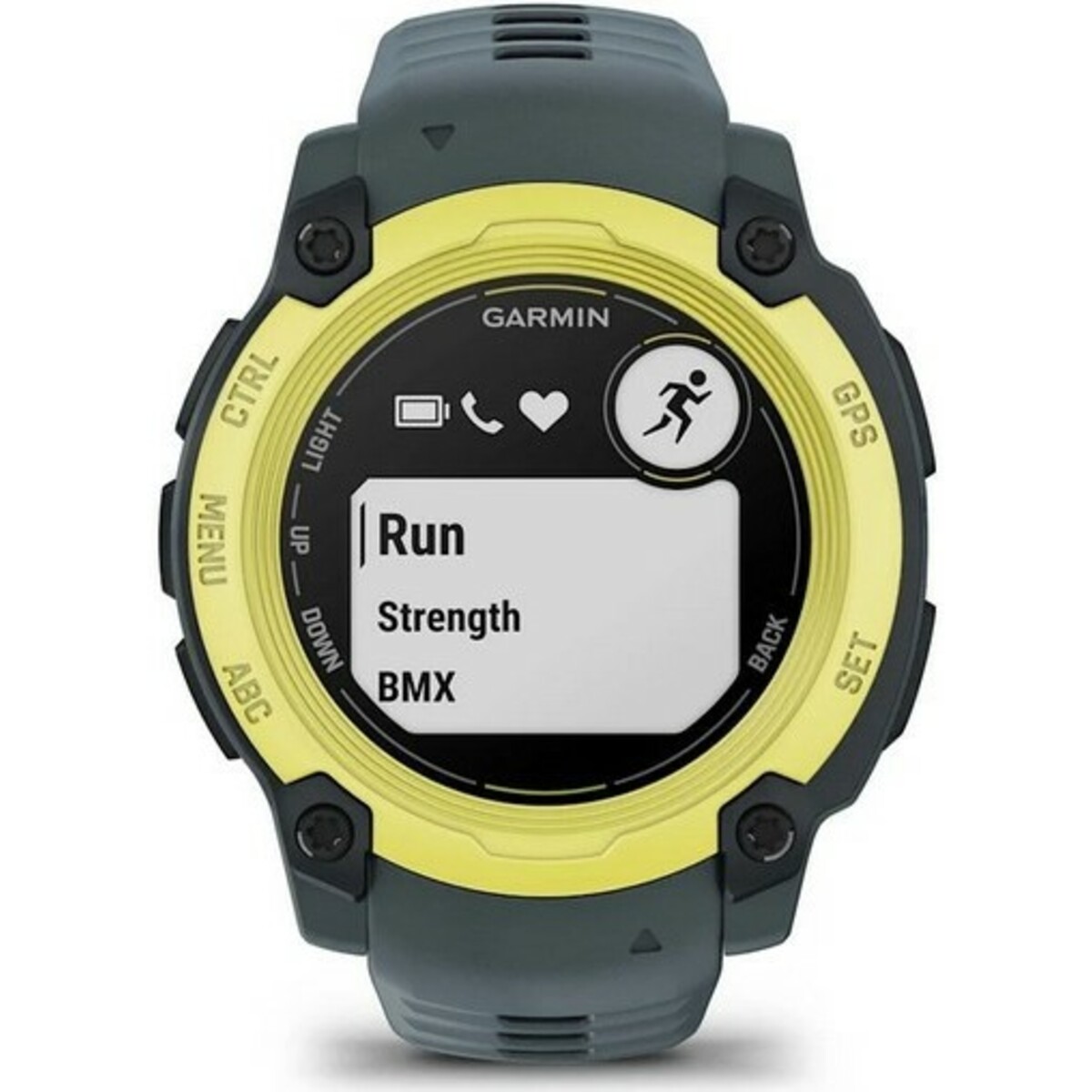 Умные часы Garmin Instinct E 40mm (Цвет: Electric Lime / Twilight)