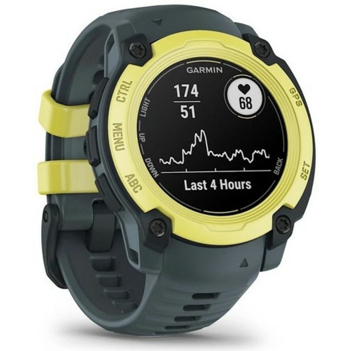 Умные часы Garmin Instinct E 40mm (Цвет: Electric Lime / Twilight)