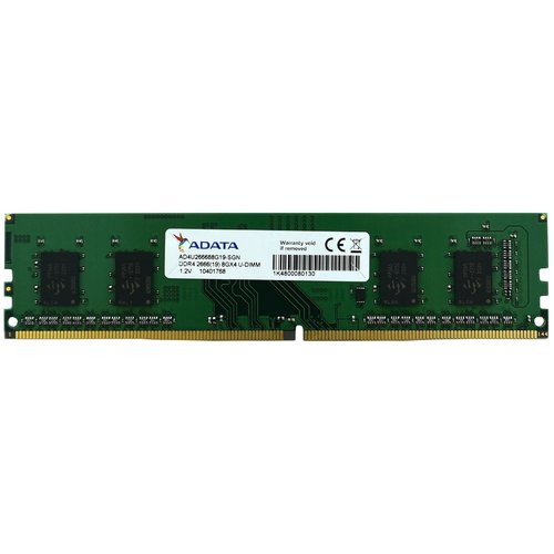 Память DDR4 8Gb 2666Mhz ADATA AD4U26668G19-SGN