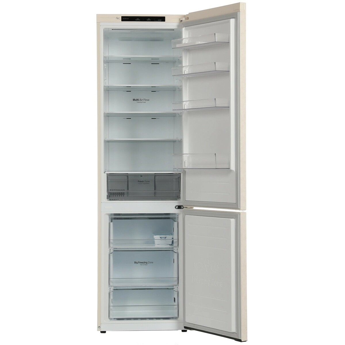 Холодильник LG GA-B509SECL (Цвет: Beige)