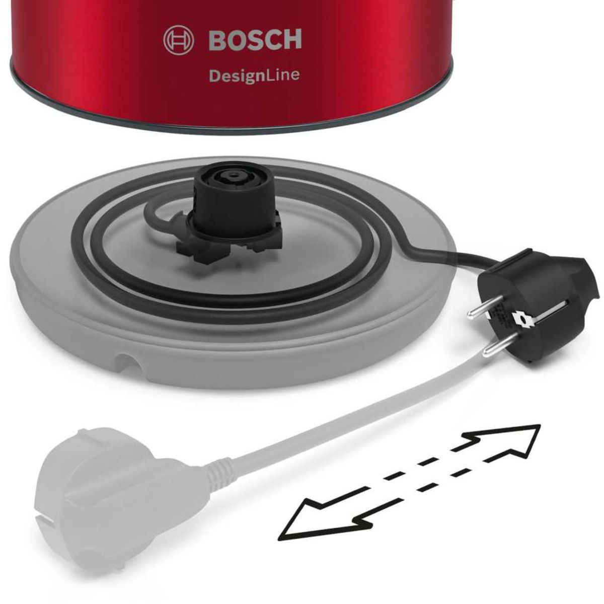 Чайник Bosch TWK3P424 (Цвет: Red)