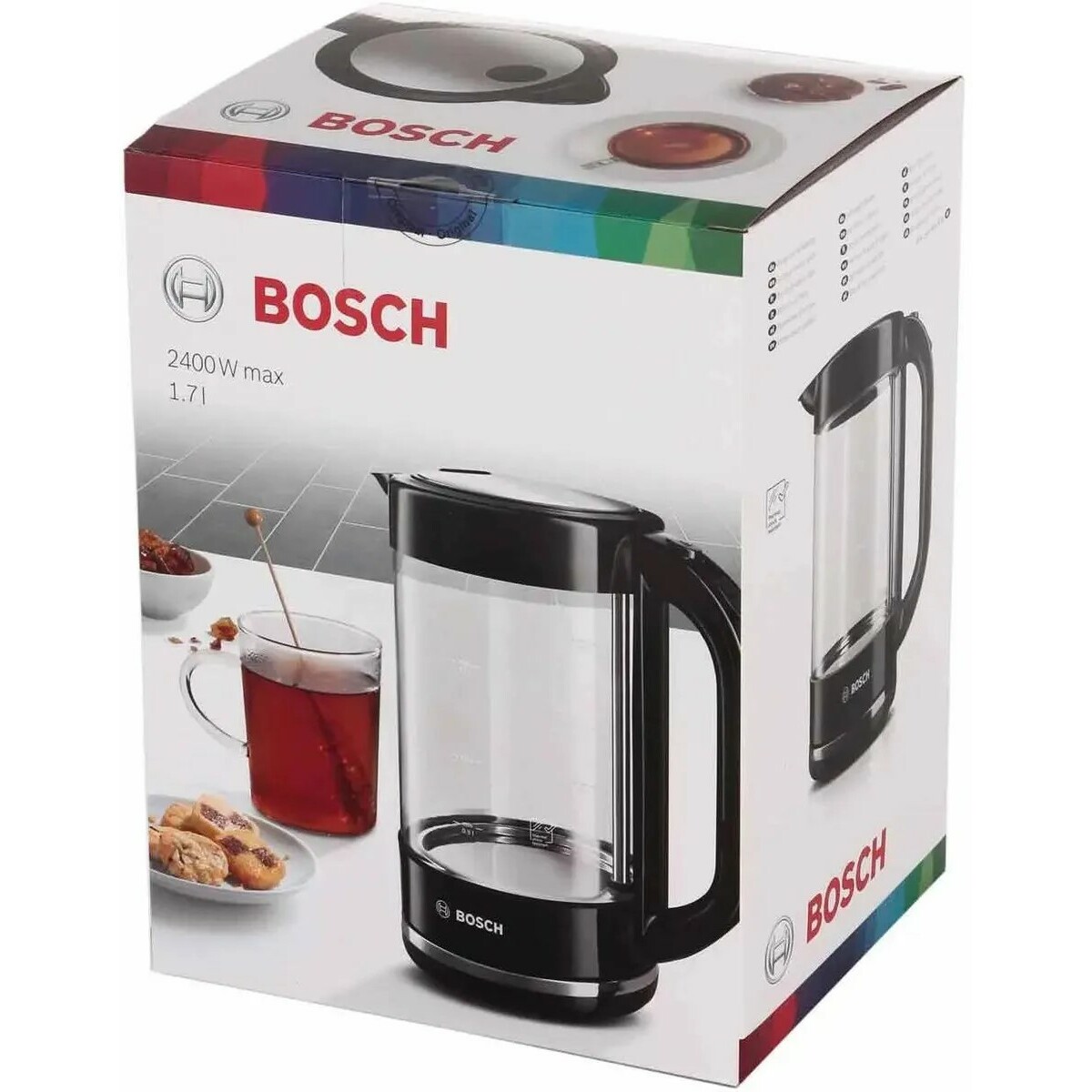 Чайник Bosch TWK70B03, черный