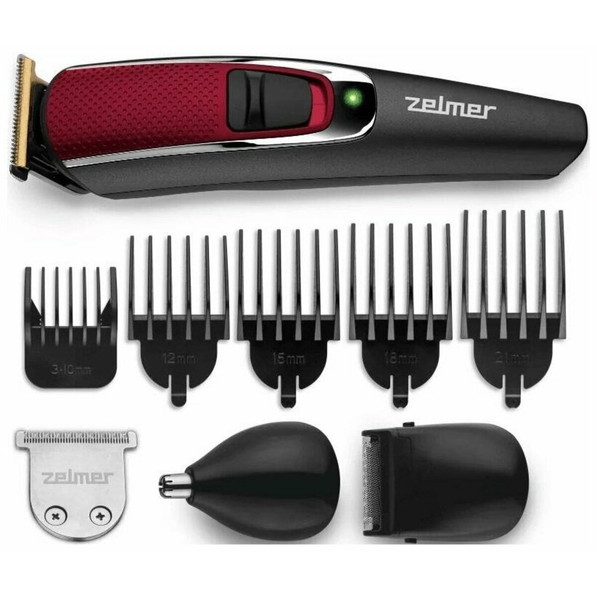 Триммер Zelmer ZGK6300 (Цвет: Black / Red)