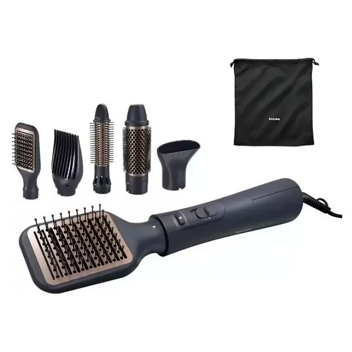 Фен-щетка Philips BHA530 / 00, черный