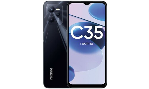 Купить Смартфон realme C35 4/64Gb (NFC) (Цвет: Glowing Black) 6042394 в ...