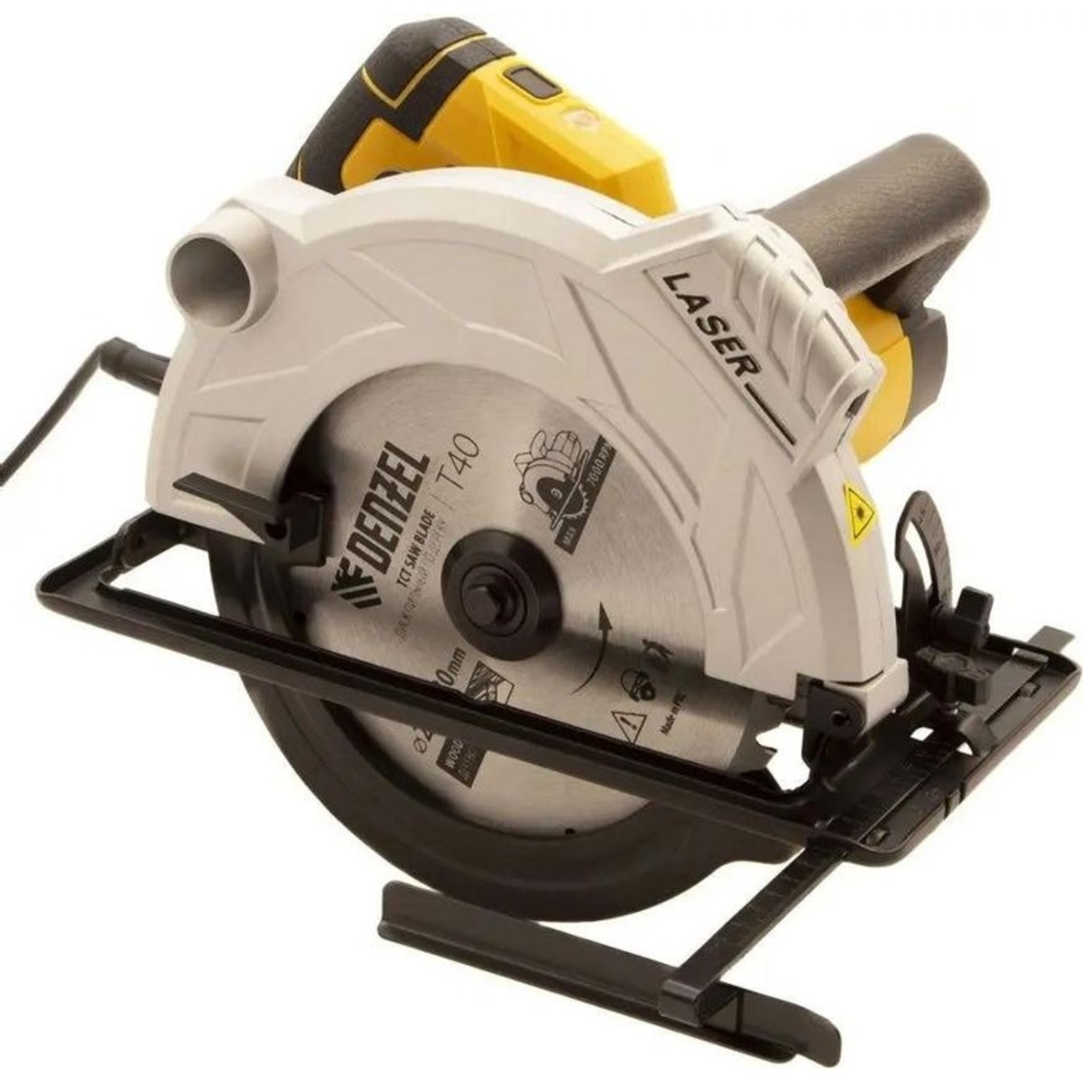 Циркулярная пила (дисковая) Denzel CS-210 (Цвет: Yellow)