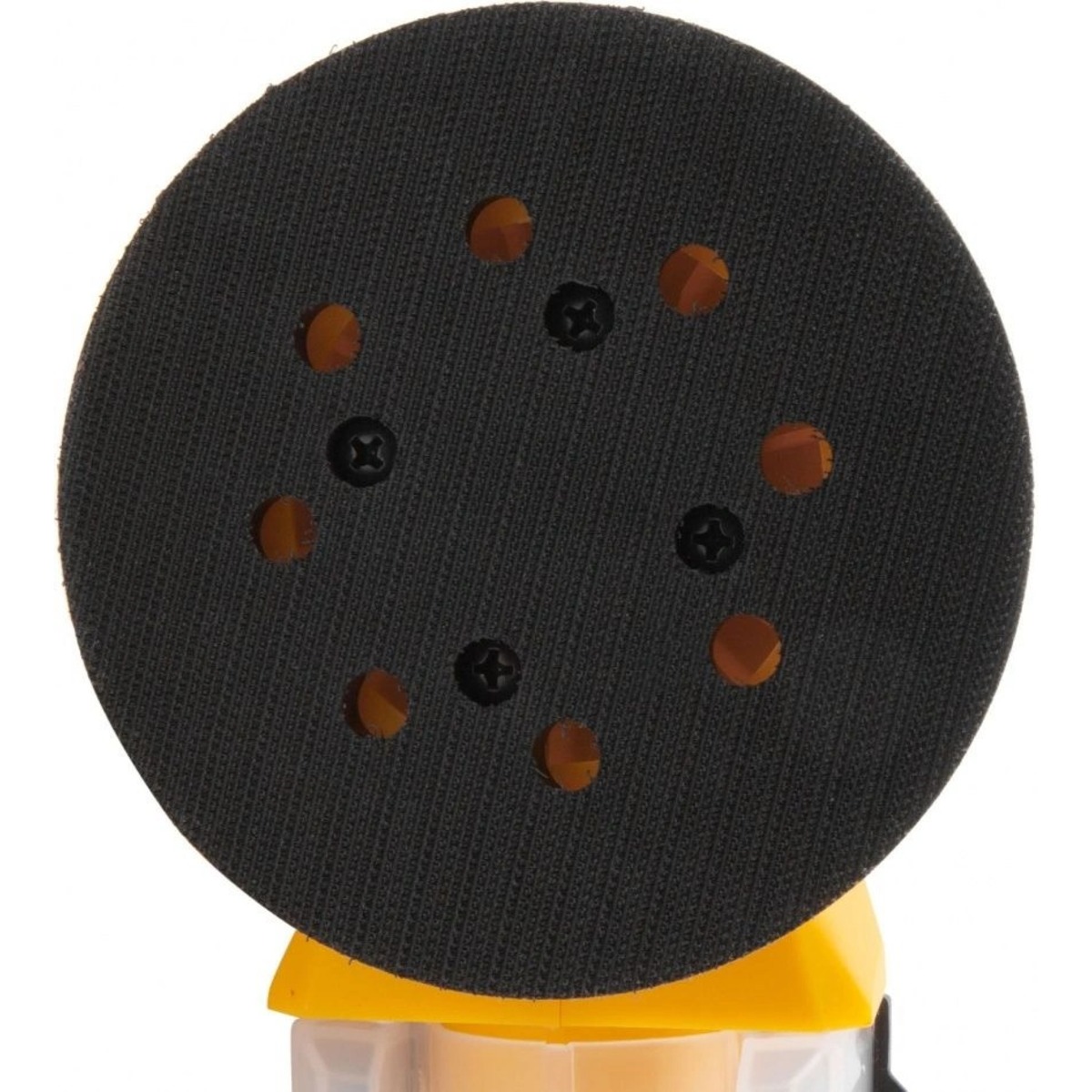 Эксцентриковая шлифмашина Denzel OS-125 (Цвет: Orange/Black)