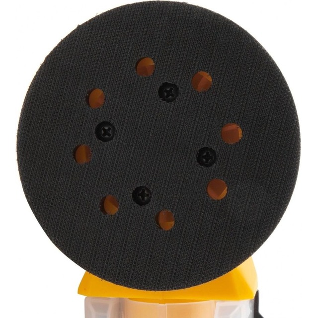 Эксцентриковая шлифмашина Denzel OS-125 (Цвет: Orange / Black)