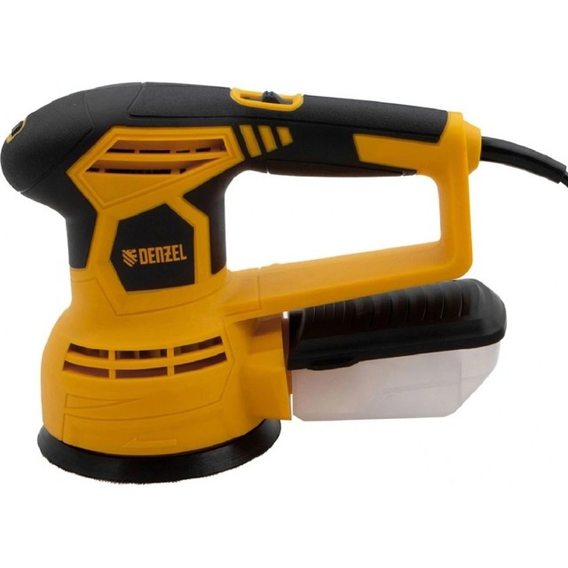 Эксцентриковая шлифмашина Denzel OS-125 (Цвет: Orange / Black)