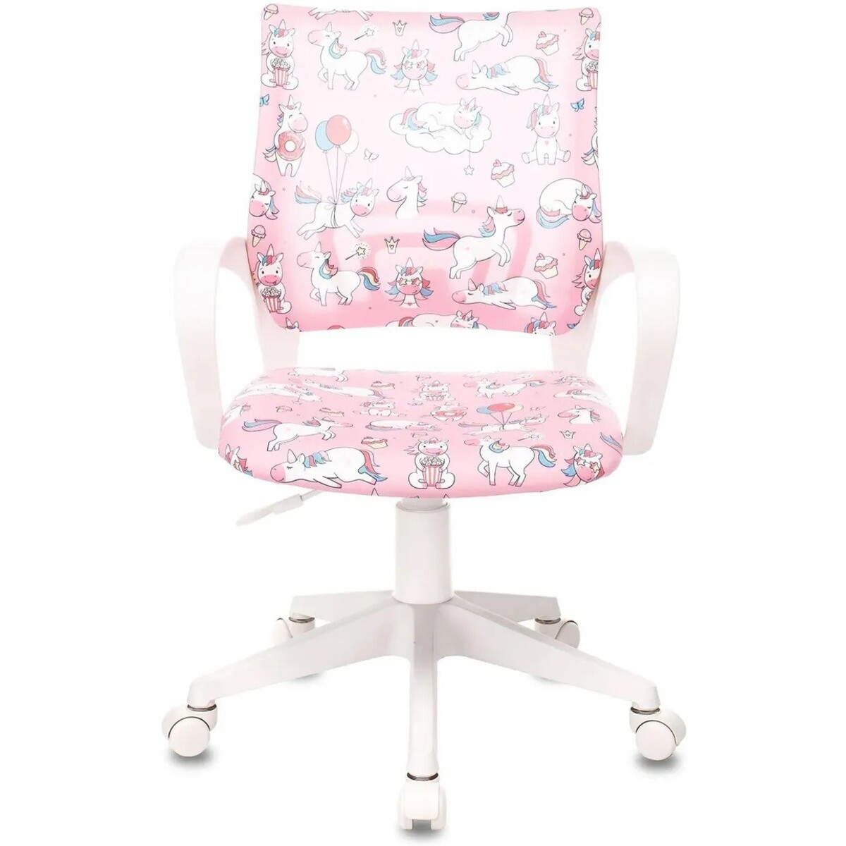 Кресло детское Бюрократ BUROKIDS 1 W (Цвет: Pink/White)