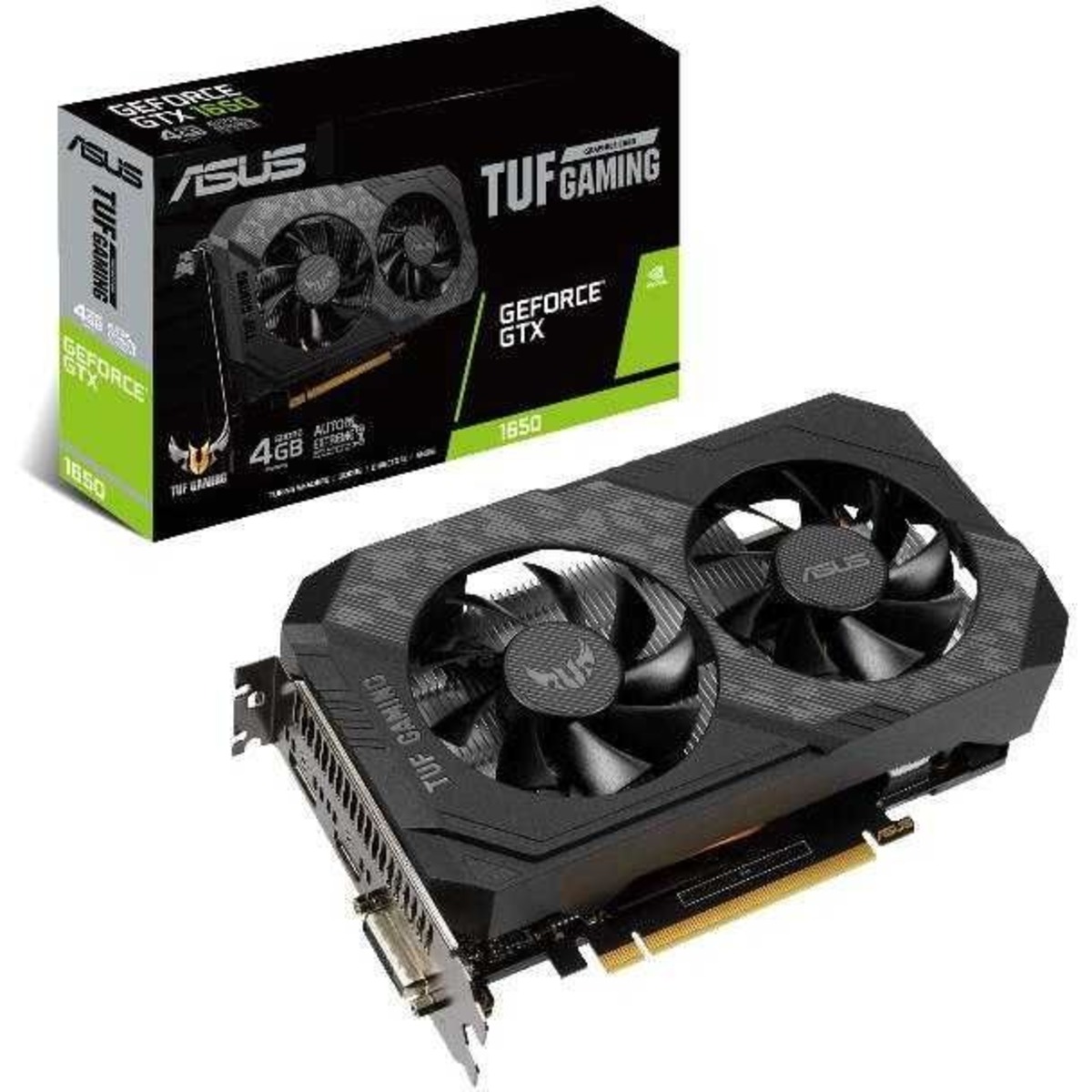 Видеокарта ASUS GeForce GTX 1650 TUF Gaming 4Gb (TUF-GTX1650-4GD6-GAMING) -  купить в СПб по выгодным ценам с доставкой (Артикул 00244929)