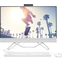 Моноблок HP 24-cb1038nh 23.8 Full HD Touch i7 1255U (1.7) 8Gb SSD512Gb Iris Xe noOS GbitEth WiFi BT 65W клавиатура мышь Cam белый 1920x1080