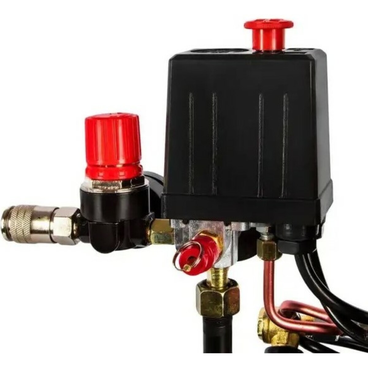 Компрессор поршневой Quattro Elementi KM 24-260, черный