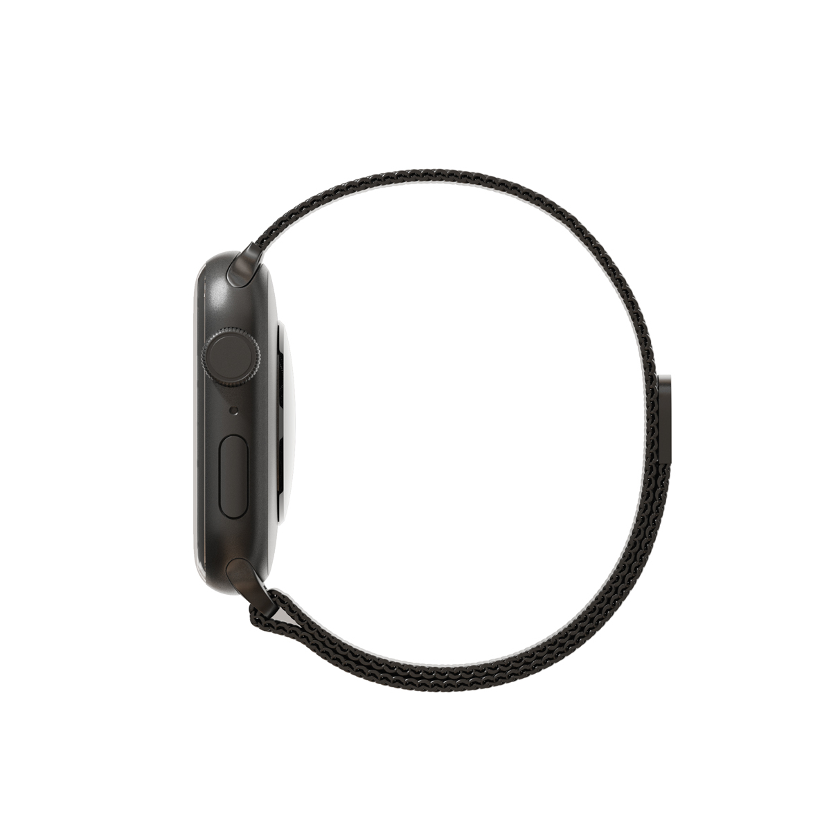 Ремешок из нержавеющей стали VLP для Apple Watch 38 / 40 / 41, чёрный