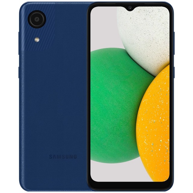 Смартфон Samsung Galaxy A03 Core 2/32Gb RU (Цвет: Blue)