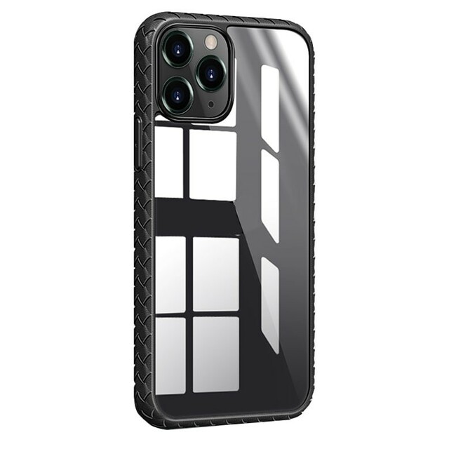 Чехол-накладка Devia Shark4 ShockProof case для смартфона iPhone 12 Pro Max, черный