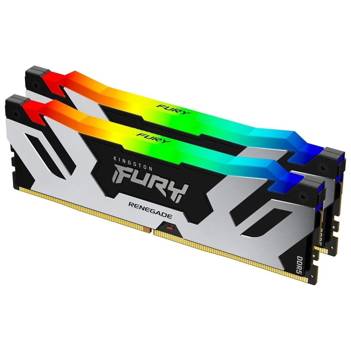 Память DDR5 2x16Gb 6400Mhz Kingston FURY Renegade RGB KF564C32RSAK2-32