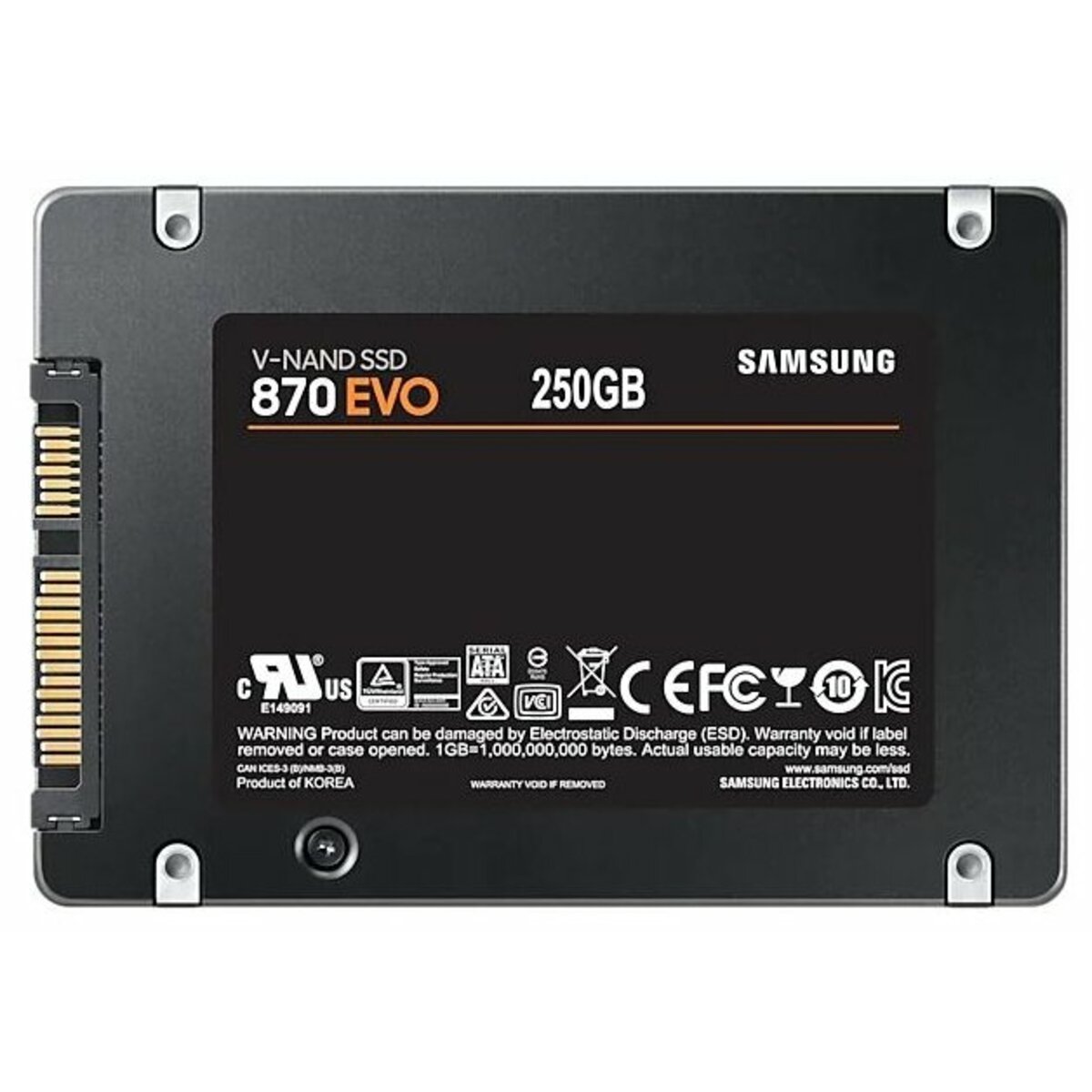 SSD жесткий диск Samsung 250 ГБ SATA MZ-77E250B
