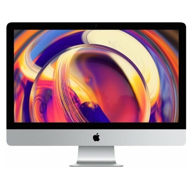 Моноблок Apple iMac Z0ZX00U3R 27 5K i7 10700K (3.8) / 32Gb / SSD1Tb / Pro 5500XT 8Gb / CR / macOS / GbitEth / WiFi / BT / клавиатура / мышь / Cam / серебристый 5120x2880