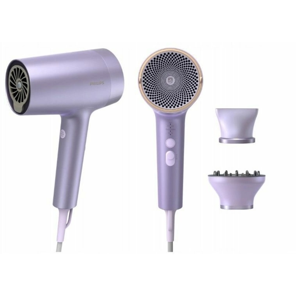Фен Philips BHD720 / 10 (Цвет: Lilac)
