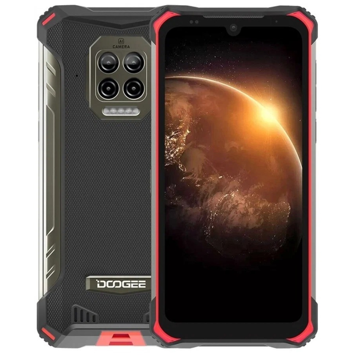Смартфон Doogee S86 6 / 128Gb (NFC) (Цвет: Flame Red)
