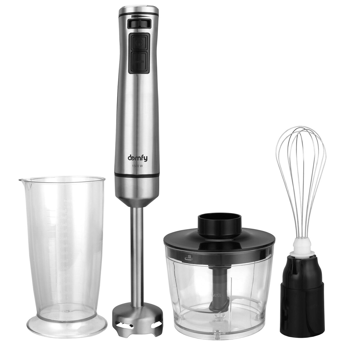 Блендер погружной Domfy DSM-HB401 (Цвет: Silver/Black)