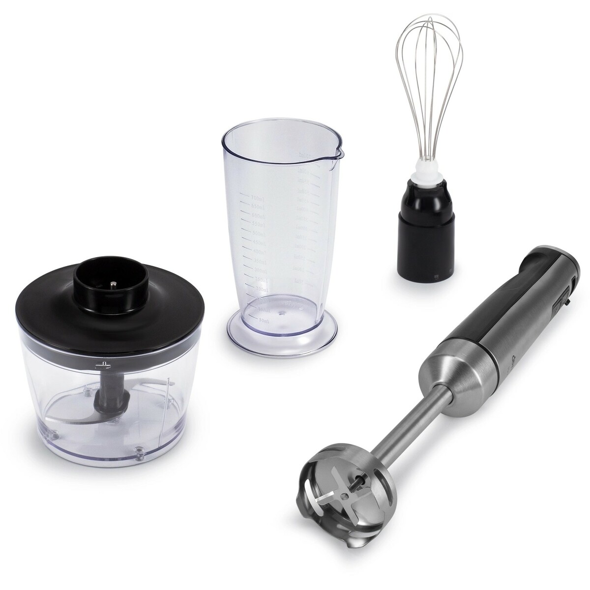 Блендер погружной Domfy DSM-HB401 (Цвет: Silver/Black)