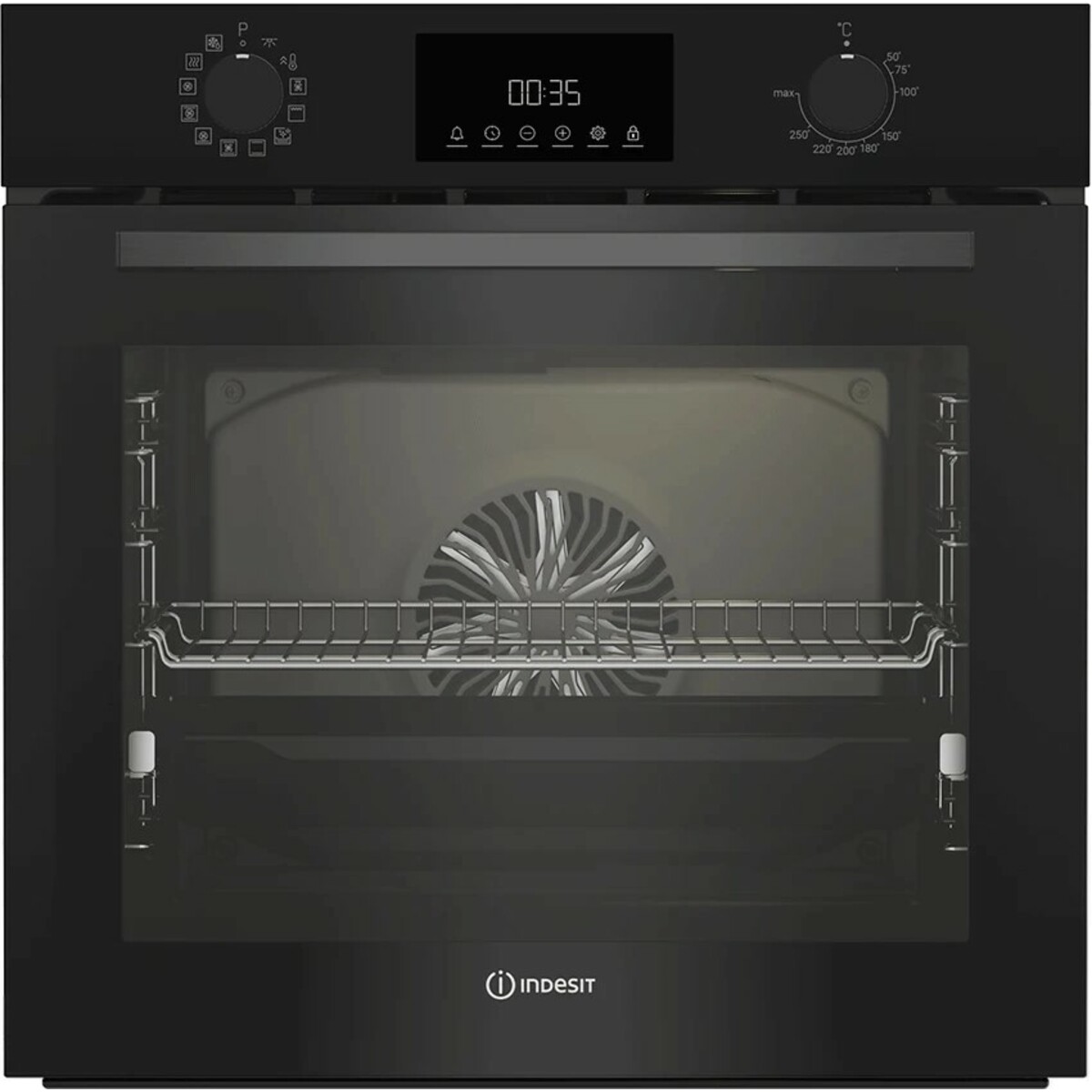 Духовой шкаф Indesit IBFTE 3841 BL, черный
