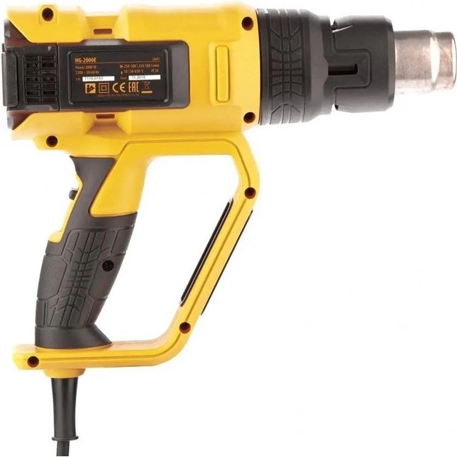 Технический фен Denzel HG-2000E (Цвет: Yellow)